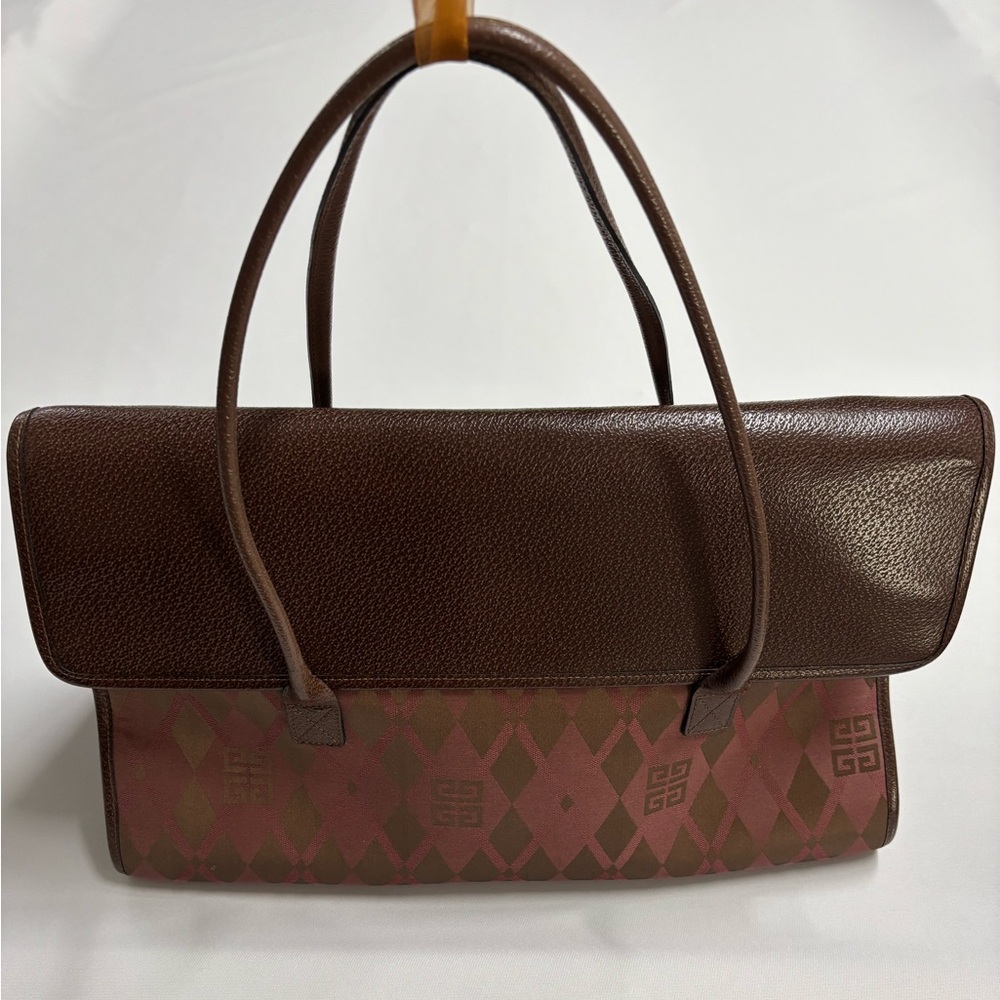 Givenchy Vintage Monogram Satchel Tote